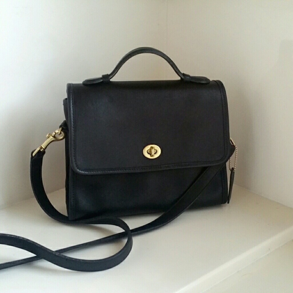 Vintage Coach Court Bag